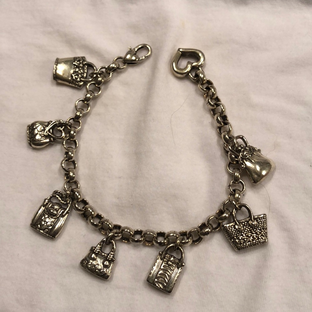Brighton silver charm bracelet